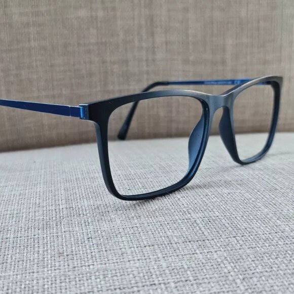 Kirkland Signature EyeglassesSunglasses Frame BlackBlue 55[]75 140 Glasses - Picture 1 of 12